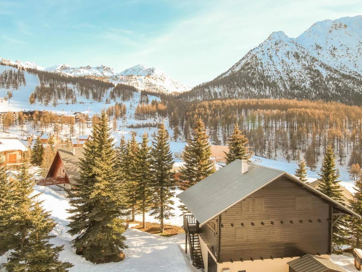 Studio Avec Balcon A Montgenevre, Animaux Acceptes - Fr-1-330D-35 Eksteriør bilde