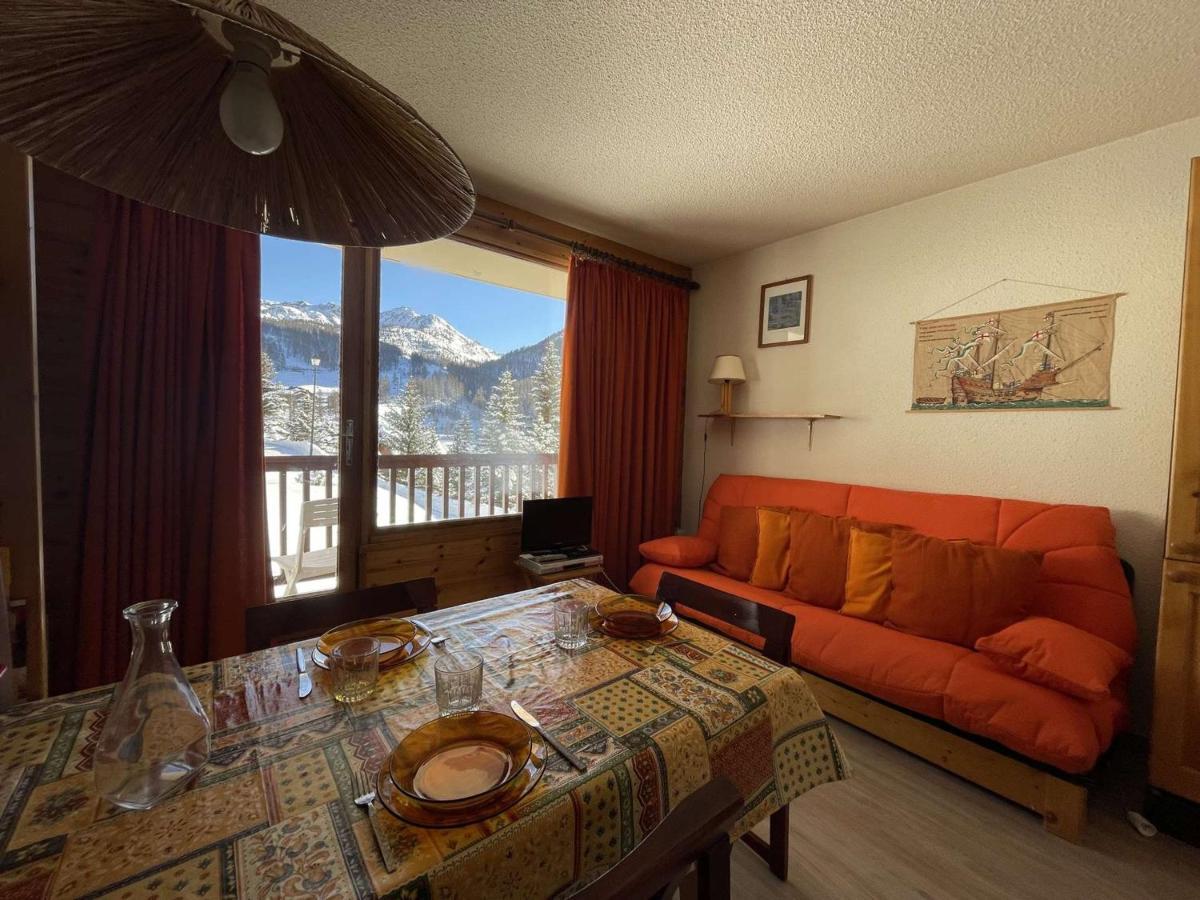 Studio Avec Balcon A Montgenevre, Animaux Acceptes - Fr-1-330D-35 Eksteriør bilde